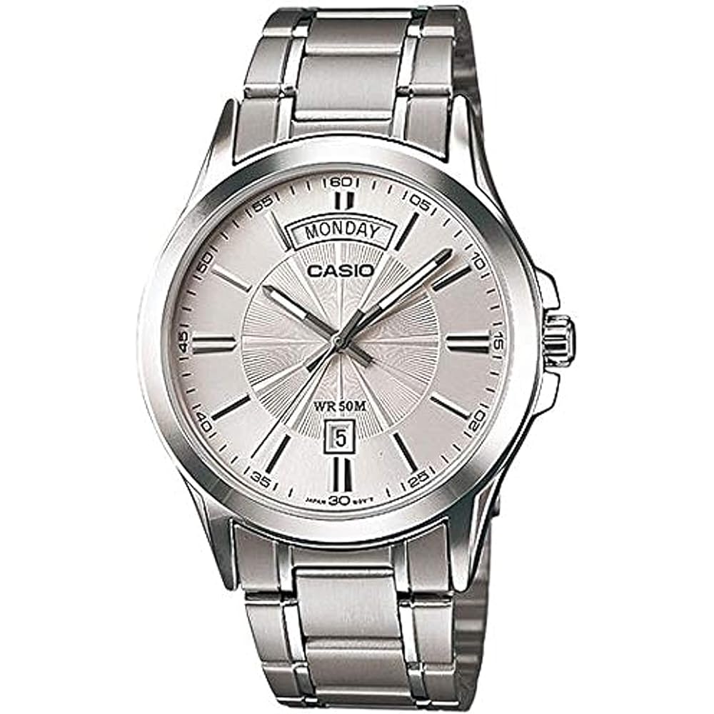 

Casio MTP-1381D-7AV Standard Analog Watch, Silver, Casual