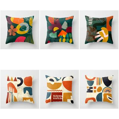 Fronha Decorativa para Casa Almofada para Sofá Capa de Almofada Nórdica 40*40cm 40x40cm 50x50 60x60cm 45*45 Sala de Estar abstrata Morandi