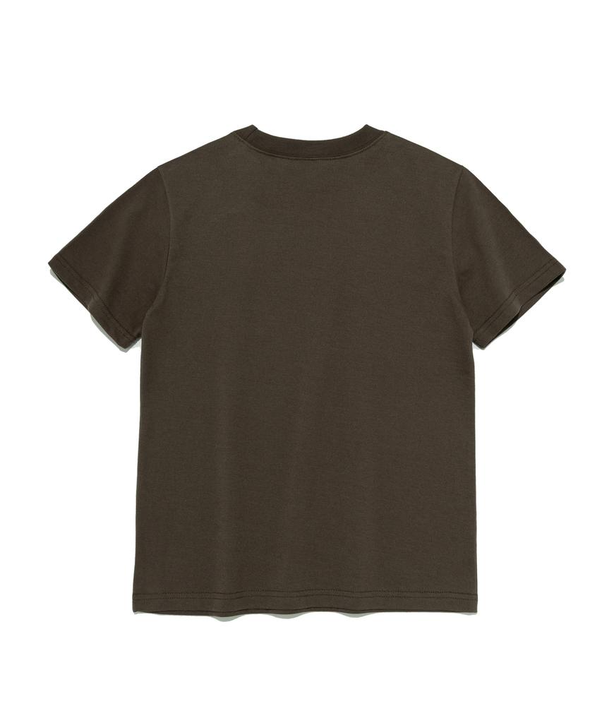 ROIDESROIS La Pierre Lettering Women'S Short Sleeve T-Shirt (Khaki)