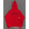 Sp1der Rapper YoungThug Same Foam Letter 555555 Couple Hoodie Pink Sweatshirt