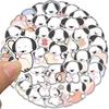 40 Cartoon Lines Puppy Doodle Stickers Trolley Box Water Cup Diary Waterproof DIY Stickers