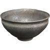 Matcha X X Iron Crystal Glaze Kyoto Mino Made In Japan Ale-net Bowl, W12.4 D12.4 H7cm, Black, Style, Ware,