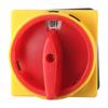 25A/32A Rotary Cam Changeover Switch Flame Retardant 2-Position Plastic Load Circuit Breaker Switch 3-Pole On-Off Power Switch