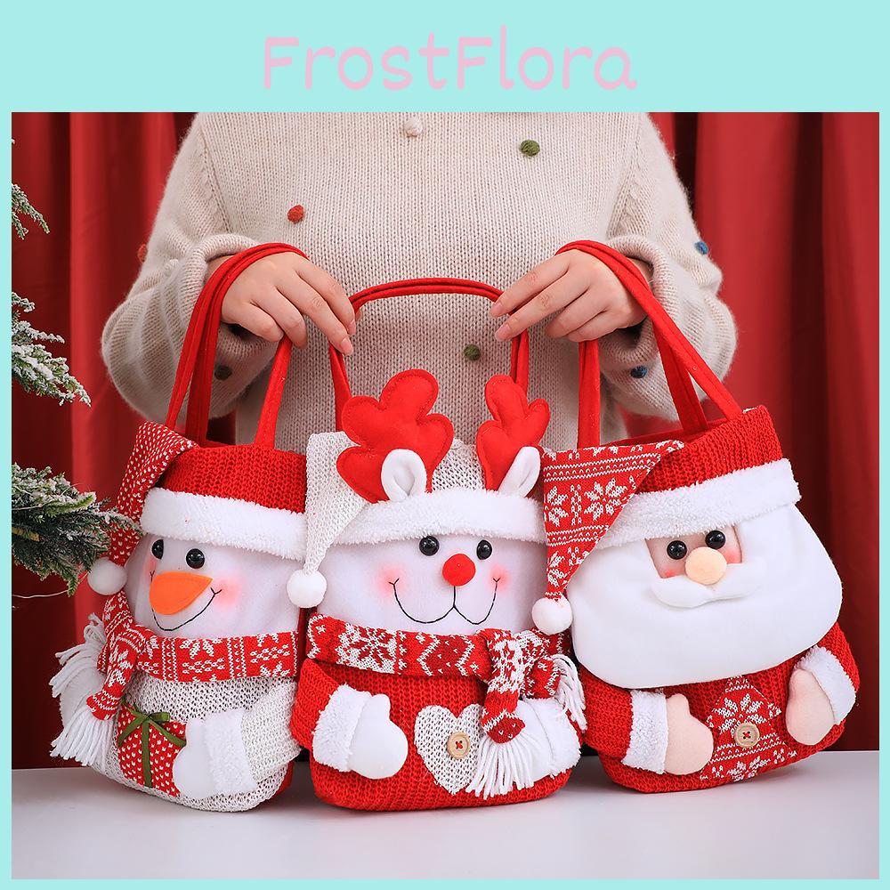 Festive Apple Bag For Christmas Cartoon Candy Bag Reversible Cap Factory Direct Characters)