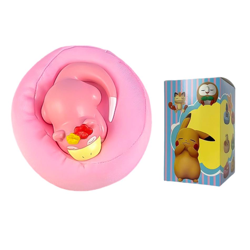 Toys 1-12pcs Pok É Mon Scale Ratio Model Figure 1-12 Pcs Pikachu Sleep Series Interior Hand Sleeping Position Gift Present for Sfriends