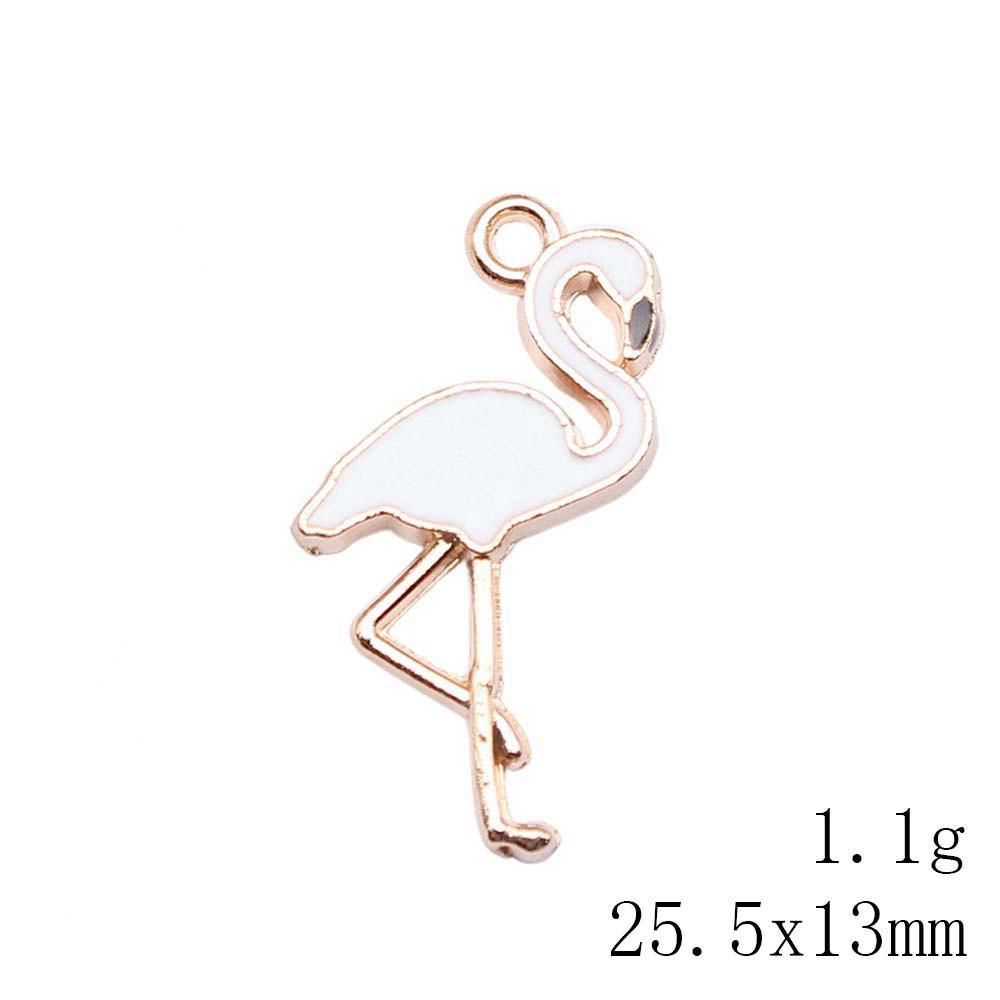 Valentine's Day Charms For Bracelet Flamingo Mermaid Enamel Charms Pendant Home Garden Pendants For Bracelets