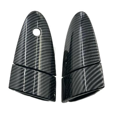 Left Wheel Door Outside Handle Carbon Fiber Compatible with Honda CRZ CR-Z 2011-2015 (Left and Right Pairs)
