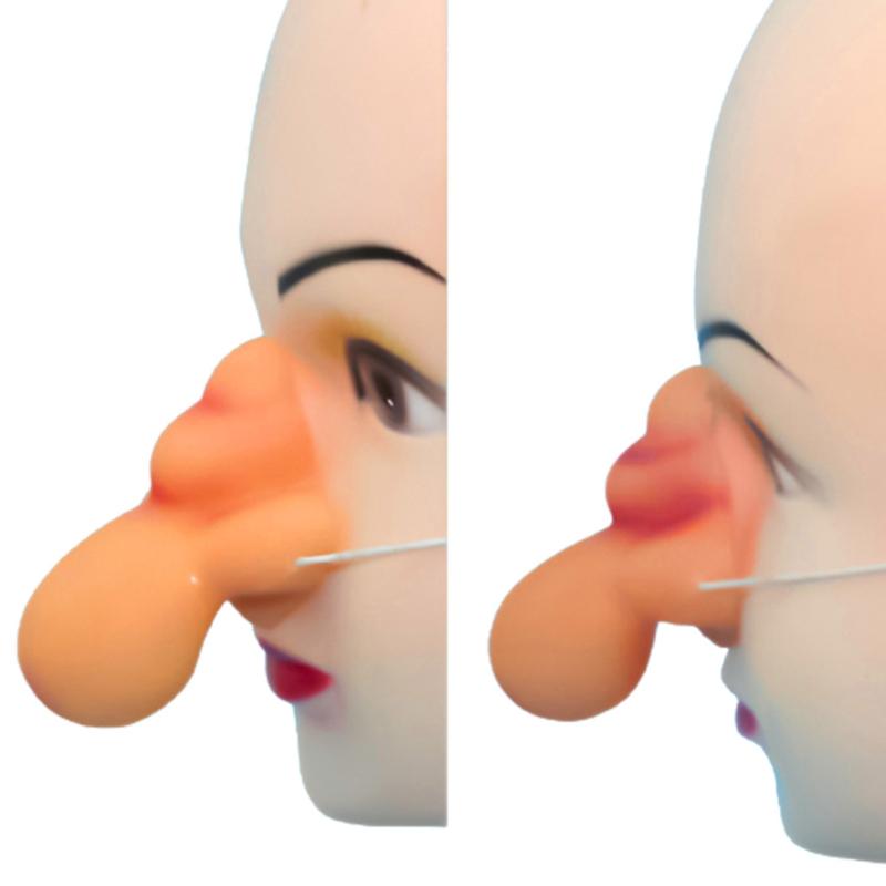 Simulation Witch Nose with Elastic Band Costume Animal Mask Holloween Party Nose Prop Halloween Party Cosplays Supplies