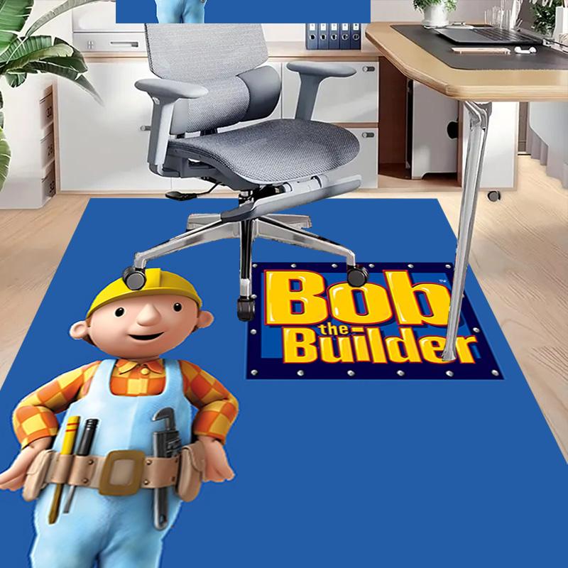 Builder'S Adventure Quest Carpet For Playroom Bedroom Living Room Sofa Home Decorkids Game Area Rug Nonslip Floor Mat