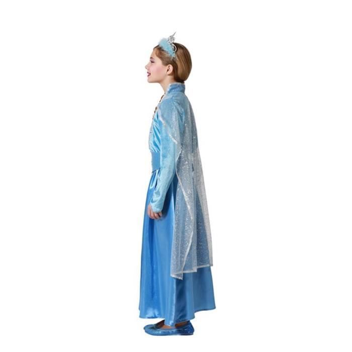 Déguisement Princesse - ATOSA - Cape Bleue - Robe Et Ceinture - Fille 3-4 Ans - Multicolor