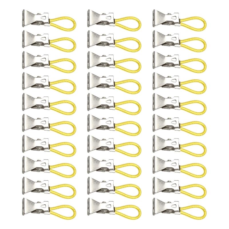 Sturdy Anti Rust Metal Towel Clamp Steel Towel Fastener for Versatile Hanging