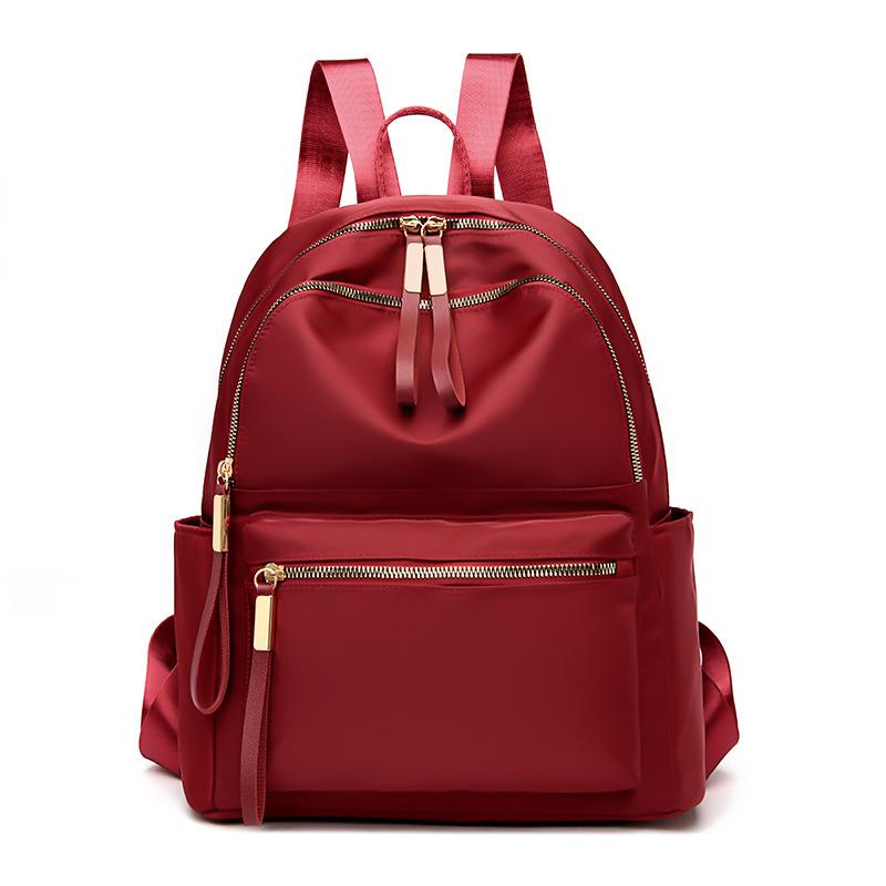 Women'S Backpack Trendy Versatile Fashion Oxford Cloth Backpack Leisure Travel Women'S Small Backpack