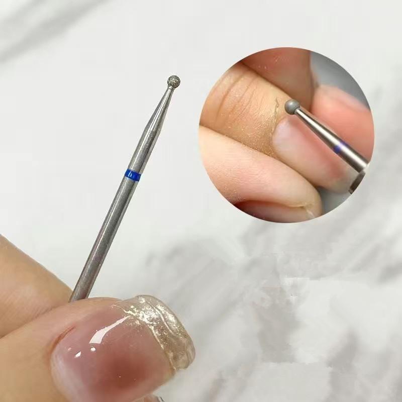 

BEPAN 5pcs/set Nail Files Diamond Sand Drill Cuticle Polishing Bit Nail Grinding Manicure Set