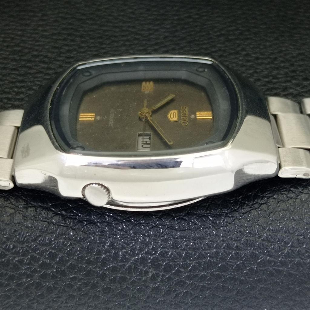 GENUINE VINTAGE SEIKO 5 AUTOMATIC 7009A JAPAN MENS ORIGINAL DIAL WATCH a702421-5 R124-a702421