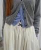 320 Showroom Chloé Lace Banding Midi Skirt Cream