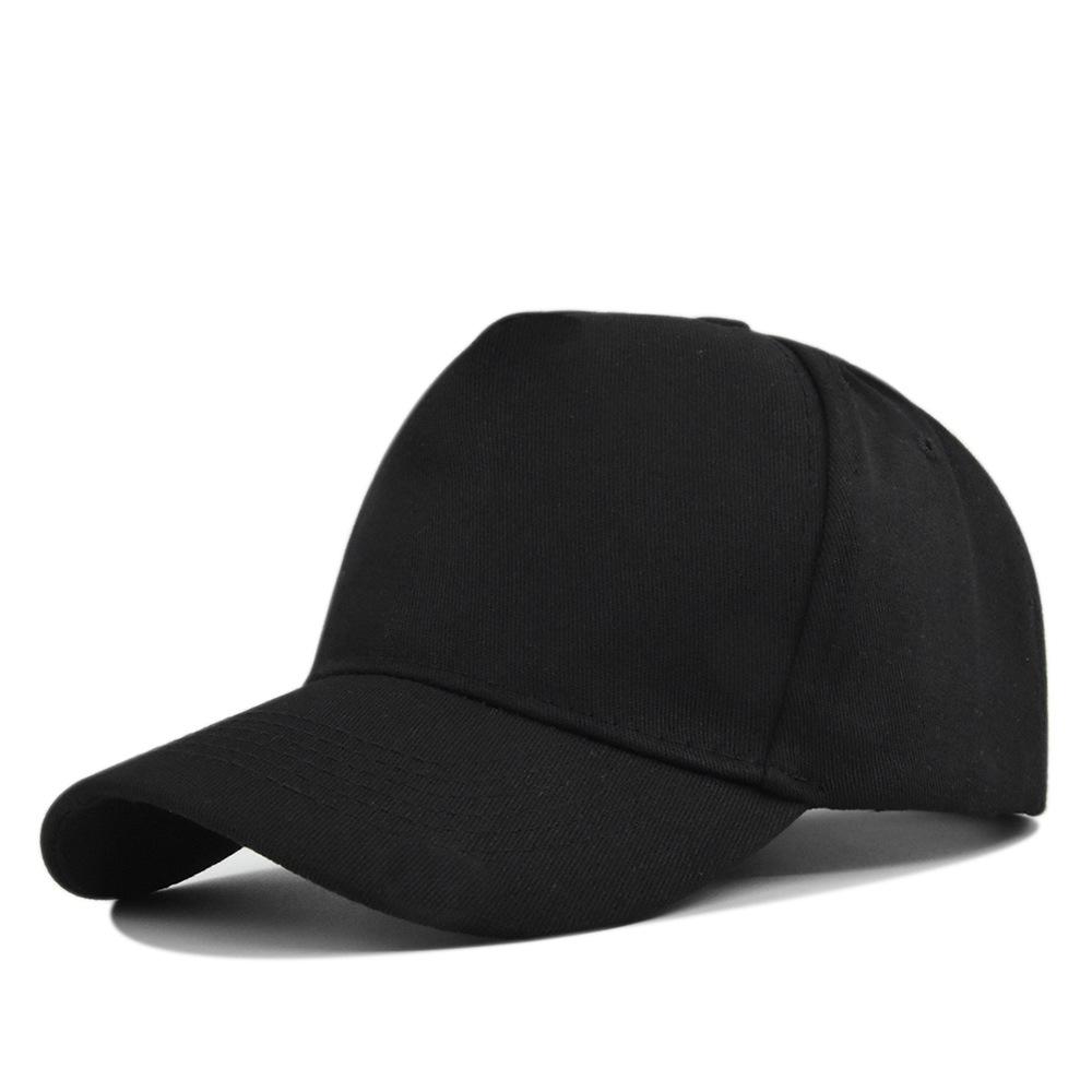 Individuell bedruckte einfarbige 5er Packung Baseballkappe Werbekappe für Herren Damen Party Snapback Hut Casquette Gorra Großhandel