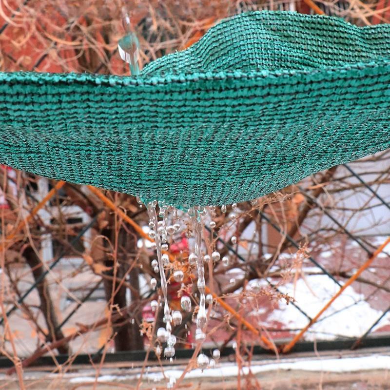 Mesh Sunscreen Net Edge Perforated Sunscreen Insulation Shade Net Outdoor Patio Balcony Garden Shading Net Car Protect Cover