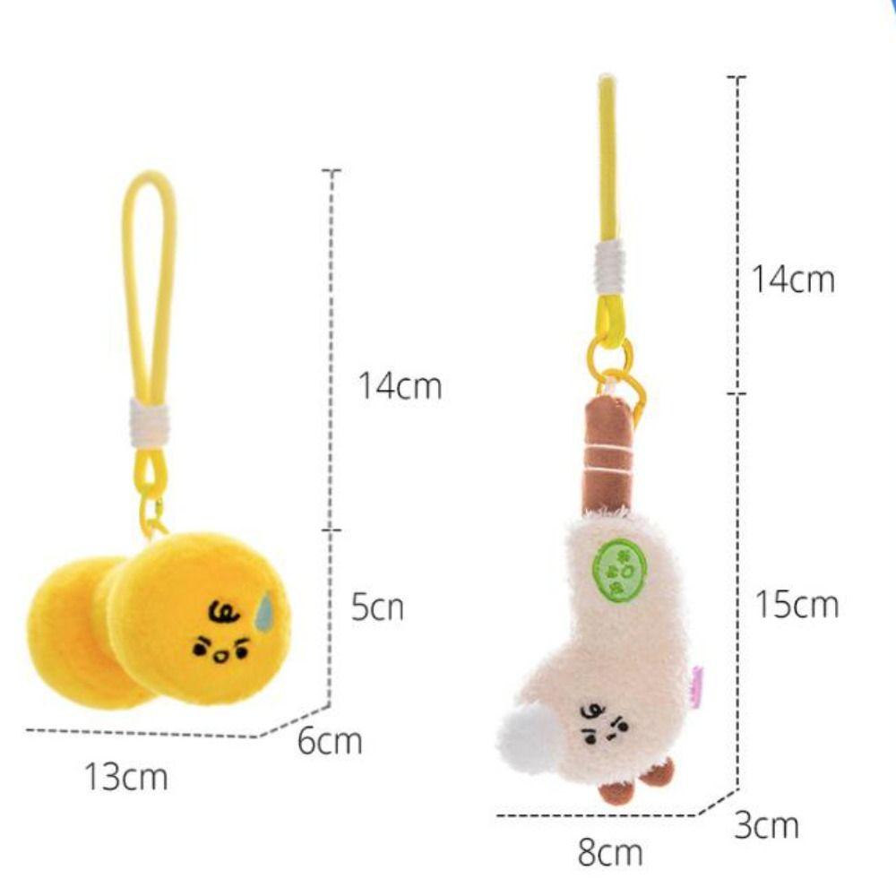Animal Basketball Plush Pendant Cartoon Golf Plush Doll Cute Dumbbell Plush Toy  Couple
