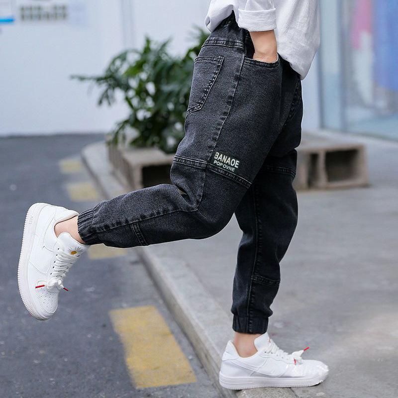 Spring Boys Jeans Pocket Casual