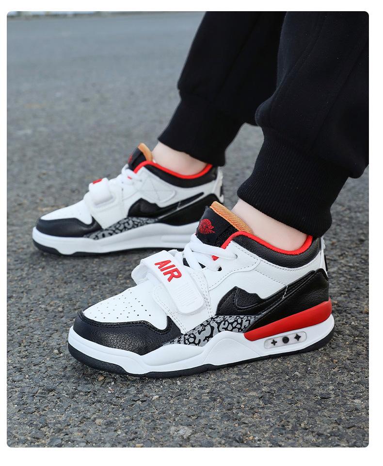 Sneakers Basse Casual Impermeabili in Pelle da Ragazzo Autunno 2025