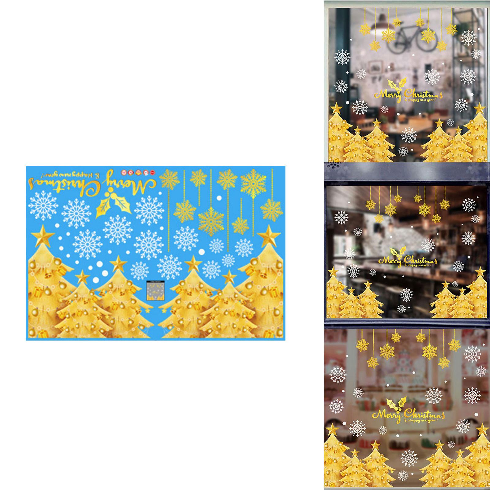 

(Никита) Рождественские наклейки, наклейки на окна торгового центра, наклейки для детской комнаты, набор наклеек на стену, рождественские украшения