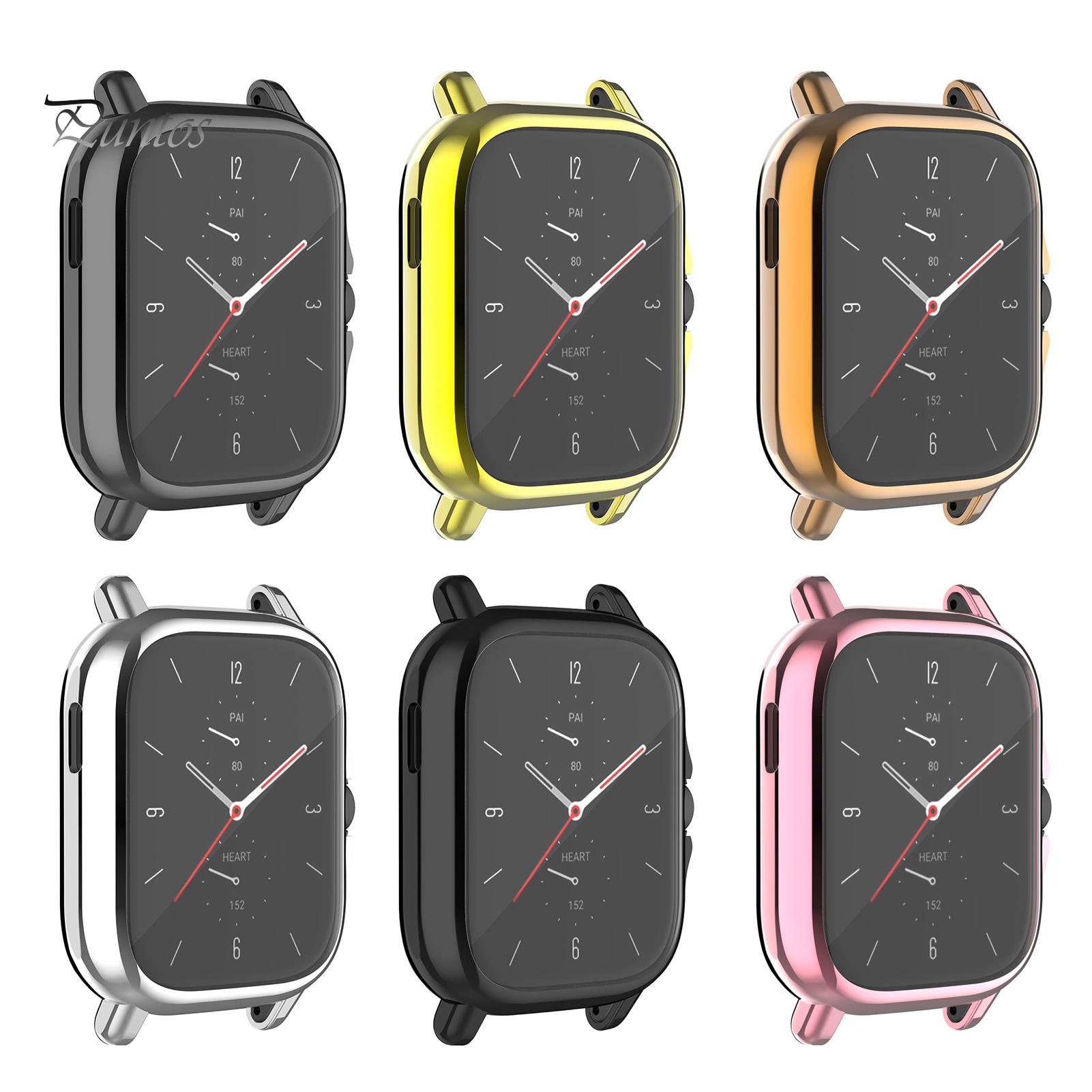 

Износостойкий антикоррозийный корпус из ТПУ Puntos с полным покрытием для часов Amazfit-GTS 2 A1968