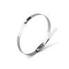 YZY-MSG52 Collier de serrage pour tuyau en acier inoxydable 304 Style américain