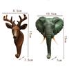 Vintage Animal Hooks Personalized Wall-Hanging Ornaments Functional & Fun Decor