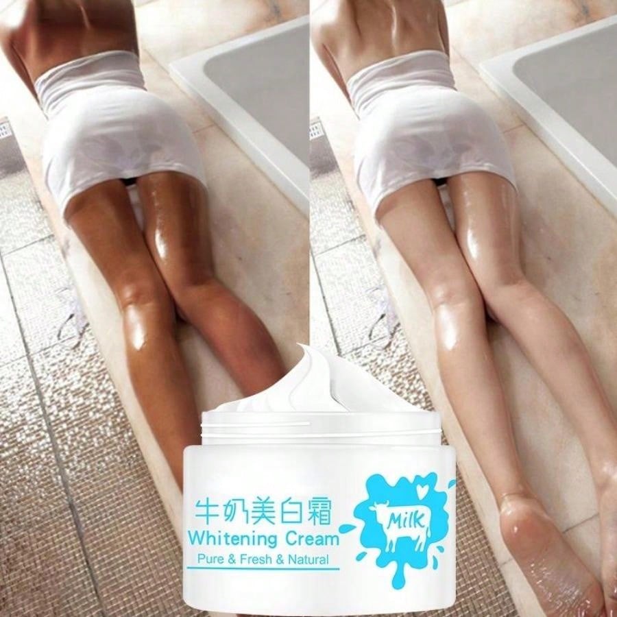 Mleczny krem ​​wybielający nawilżający jasny krem ​​pod pachami biały natychmiastowy krem ​​wybielający do nóg