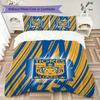 Tigres UANL Pattern Bedding uilt Set uilt Cover Pillowcase Home Decoration Birthday Gift (1 * duvet cover + 2 * pillowcase without core)219
