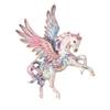 Hermosos Broches de Caballo Volador Para Mujeres Hombres Esmalte Con Alas Grandes Elfo Animal Fiesta Oficina Broches Pines Regalos