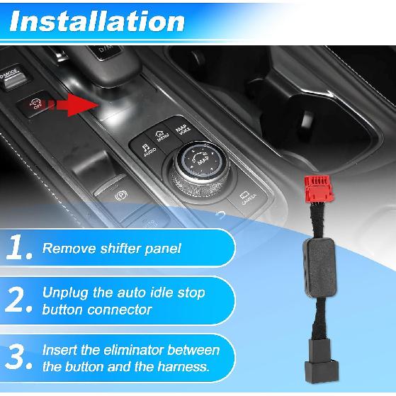 Eliminatore Auto Start Stop per Volkswagen Tiguan 2016-2024 per Seat Tarraco 2024 Modulo Disabilitatore Auto Start Stop Disattiva Sistema Spegnimento Automatico Motore