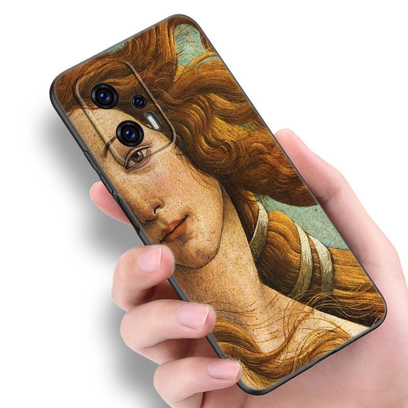 Art Painting Of God Phone Case For Xiaomi POCO F2 F3 M2 M3 M4 X3 X4 Pro NFC F4 GT 5G F1 X2 C3 C31 C40 M5S Soft TPU Black Cover