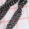 8Mm Flat Metal Decorative Bag Chain for DIY Purse Shoulder Mini Crossbody Hobo Clutches Replacement Strap Glossy Fade Resistant
