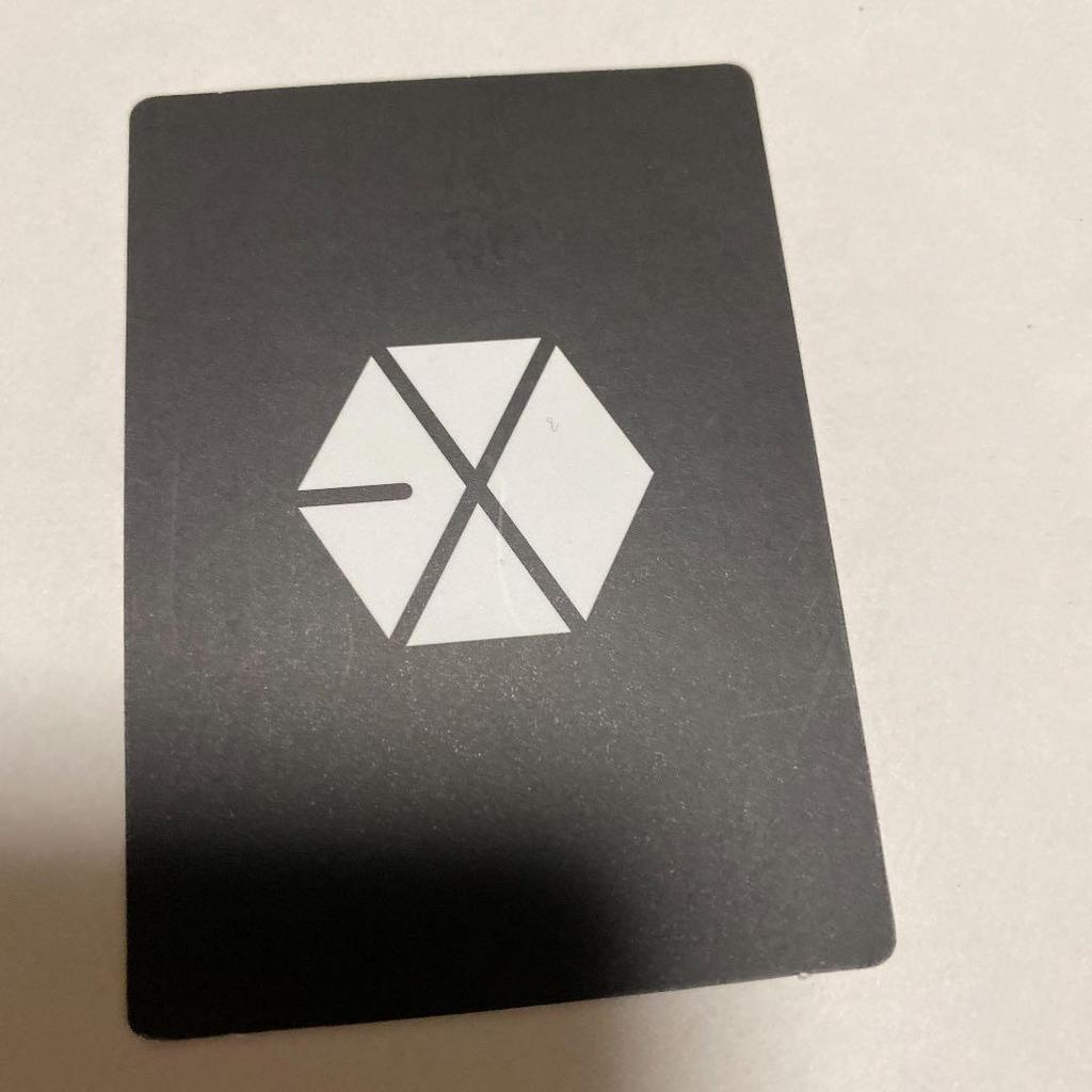 [USED] EXO Xiumin Trading Card Official Lunch Box Cbx Xiumin