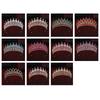 Luxury Crystal Bridal Crowns Cake Decorations Queen Princess Tiara Wedding Crown  Birthday Party