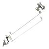 HSSDTECH Left & Right LCD Screen Display Hinges TPN-Q221 L64910-001 FB0PA003010 FB0PA006010 for HP 14-DQ, 14S-DY, 14S-DQ, 14-FQ, 14S-DR
