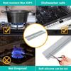 Stove Top Gap Cover Kitchen Grease Anti-fouling Seal Silicone Gap Seal Kitchen Gas Stove Sealing Strip Anti-Oil Anti-Stain Strip