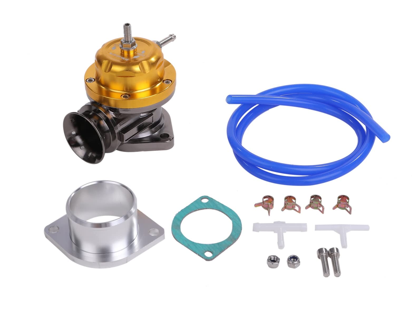 

CustomDivine Гоночный клапан для Jimny JB23 Турбо Отзывчивость Воронка Турбина Крутящий момент Универсальная Запчасть Послепродажного Обслуживания Блоу-офф (Модели 1-3), Буст, Буст, золотой