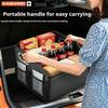 Car Trunk Storage Box, For GEELY Coolray X7 EX5 Emgrand Monjaro Starray 2025 2026, Leather Folding Organizador Car Accessories