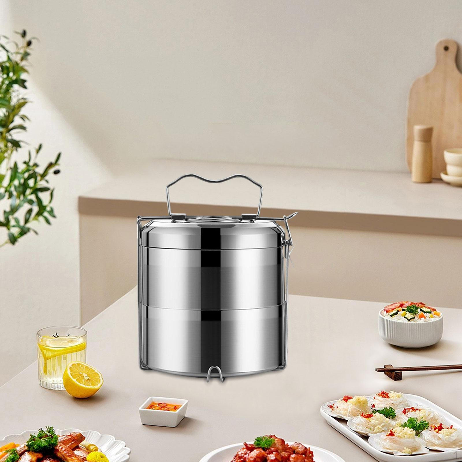 Ланч-бокс Bento Box Snack с набором столовых приборов вакуумная термоконтейнер для еды для взрослых 2 tier 2188₽