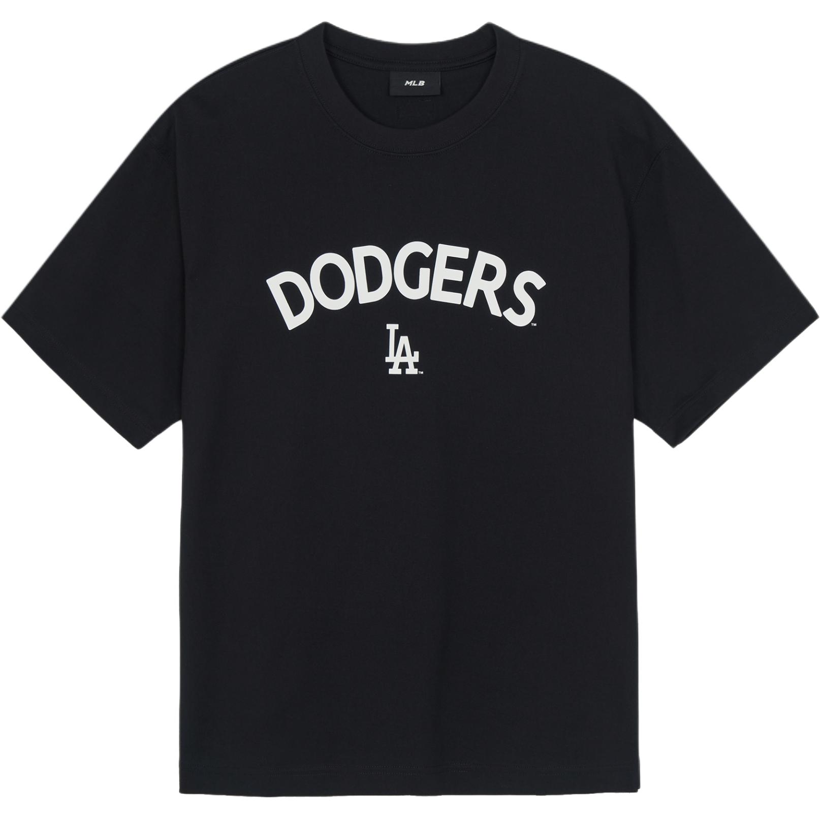 MLB T Shirts Unisex Black Crew Neck 3ATSB8363-07BKS M