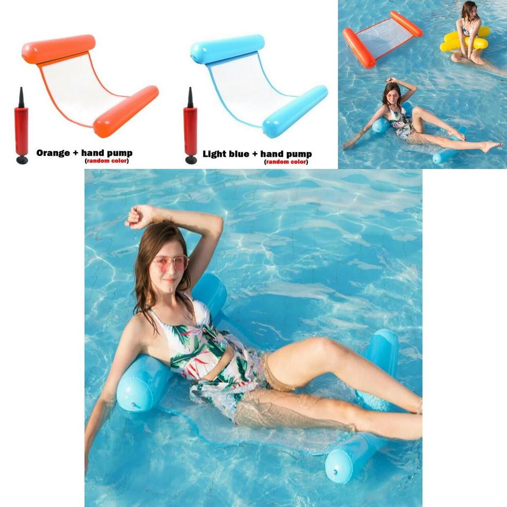 Luksusowy dmuchany hamak wodny do pływania dla maksymalnego relaksu i zabawy w basenie