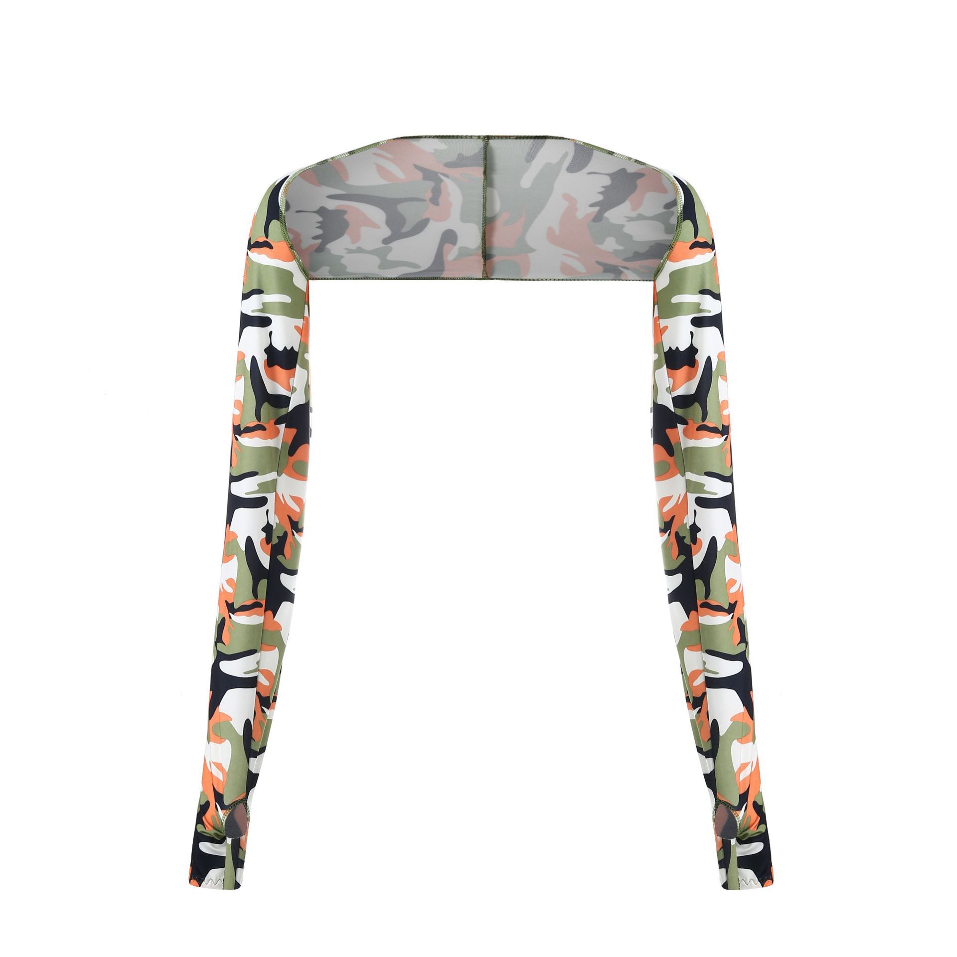 

Охлаждающая шаль с рукавом для защиты от солнца, перчатки из ледяного шелка с длинными рукавами, рукава для защиты рук от солнца, рукава для гольфа на открытом воздухе