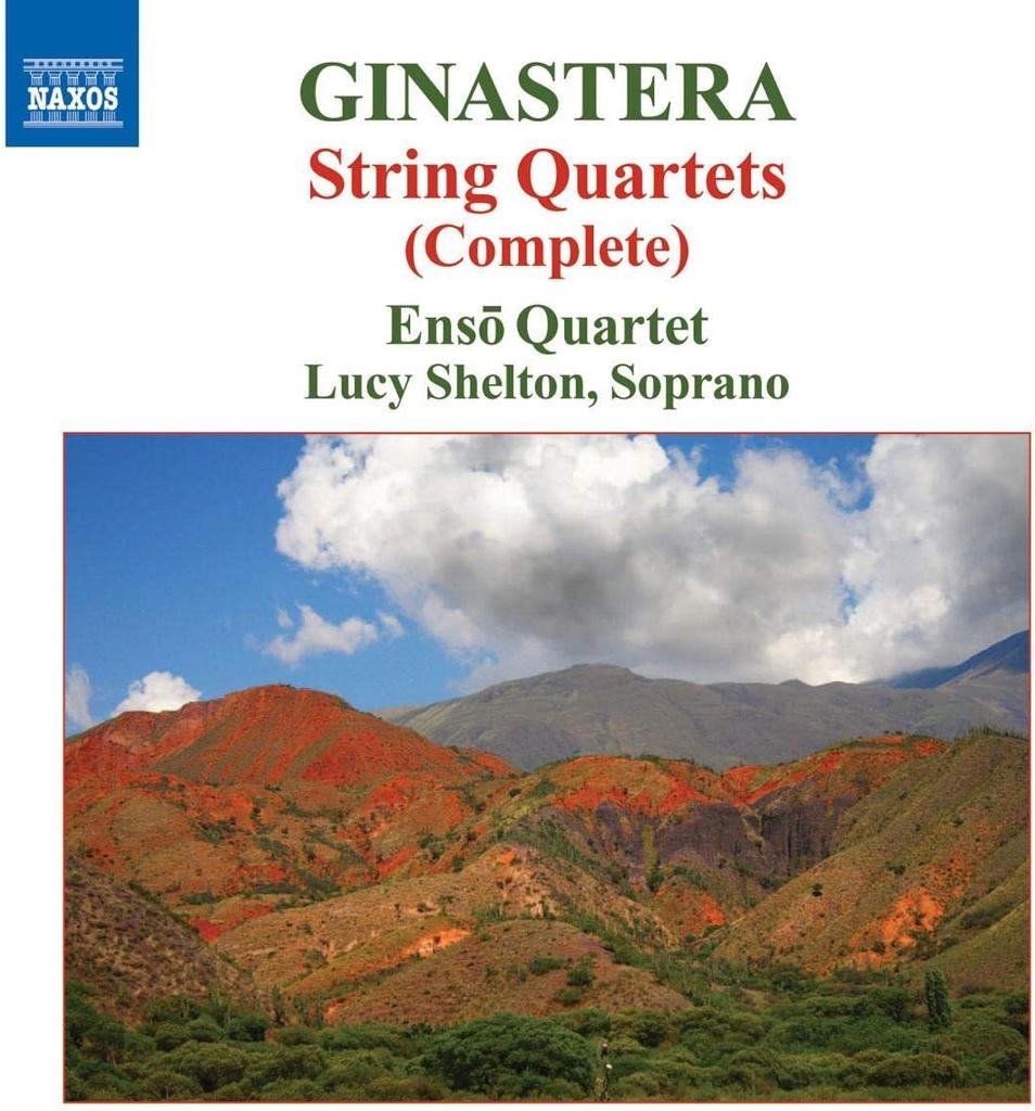 CD GINASTERA, ENSO QUARTET; SHELTON - Complete String Quartets 8570780 Naxos 2009 Germany Classical Used