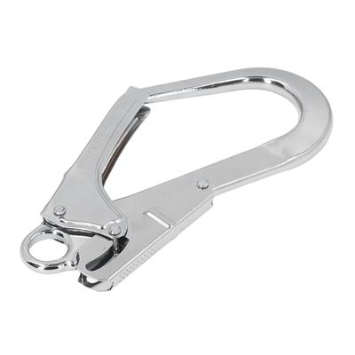 Bewehrungsstahl Schnapphaken Hochfeste Legierung Stahl Geschmiedet Doppelsicherung Sicherheit Absturzsicherung Lanyard Haken 22KN