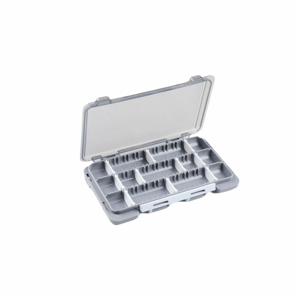 Assembled Design Fishing Tackle Box Durable Material Adjustable Compartments Fishing Hook Box Portable Size Fake Bait Box