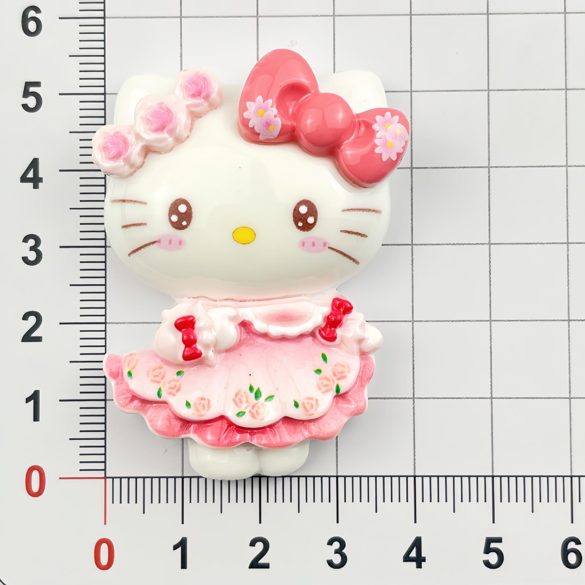 Sanrio Cartoon DIY Resin Accessories Kit for Phone Cases, Shoe Buckles & Hair Clips