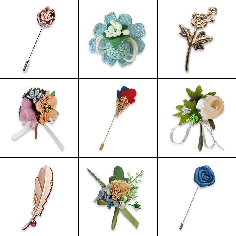 Children's Tuxedo Suit with Flower Corsage & Necklace - Wedding and Performance Accessories