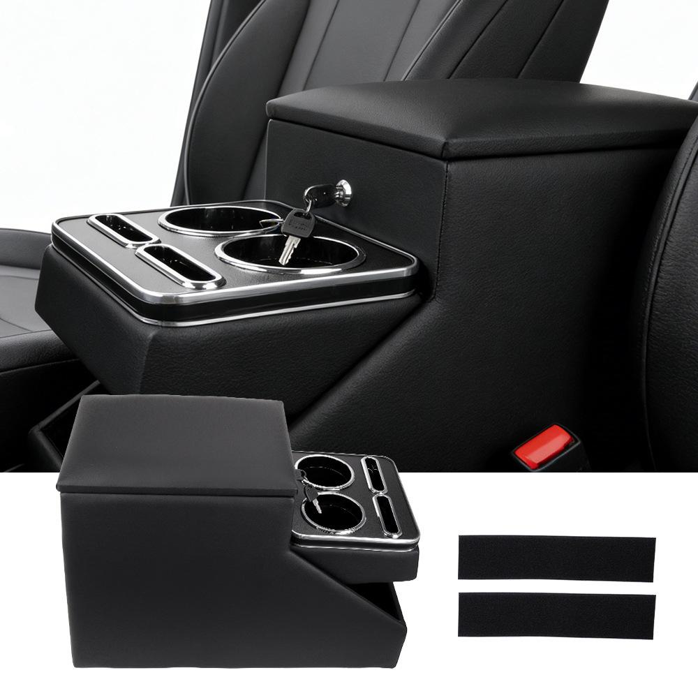 MPV/SUV Center Armrest with Lock and Floor Storage Box